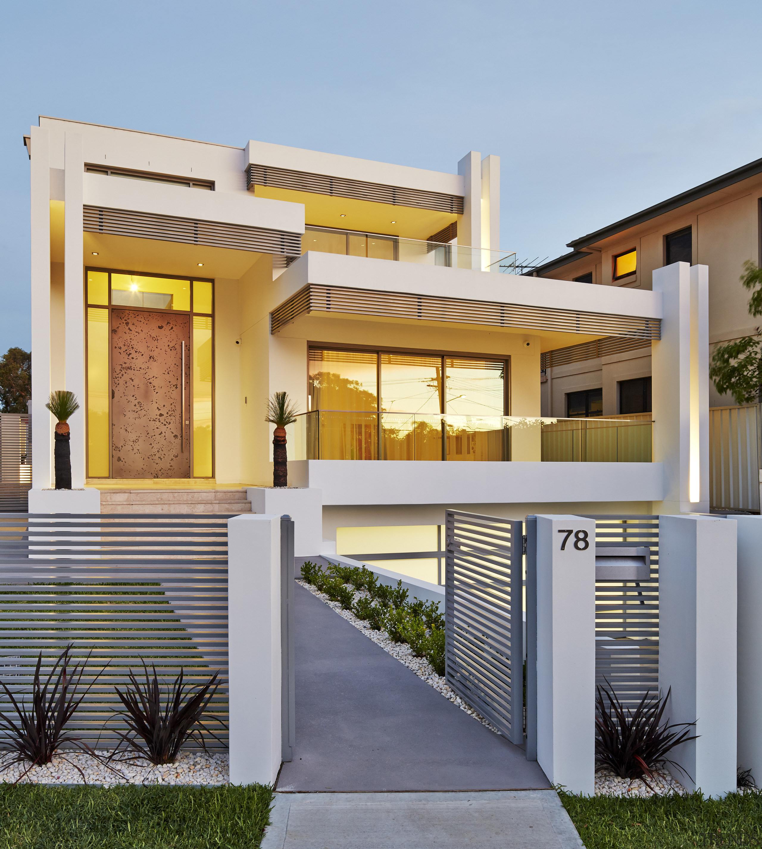 Contemporary family home by Starr Constructions - Contemporary architecture, elevation, estate, facade, home, house, official residence, property, real estate, residential area, siding, villa