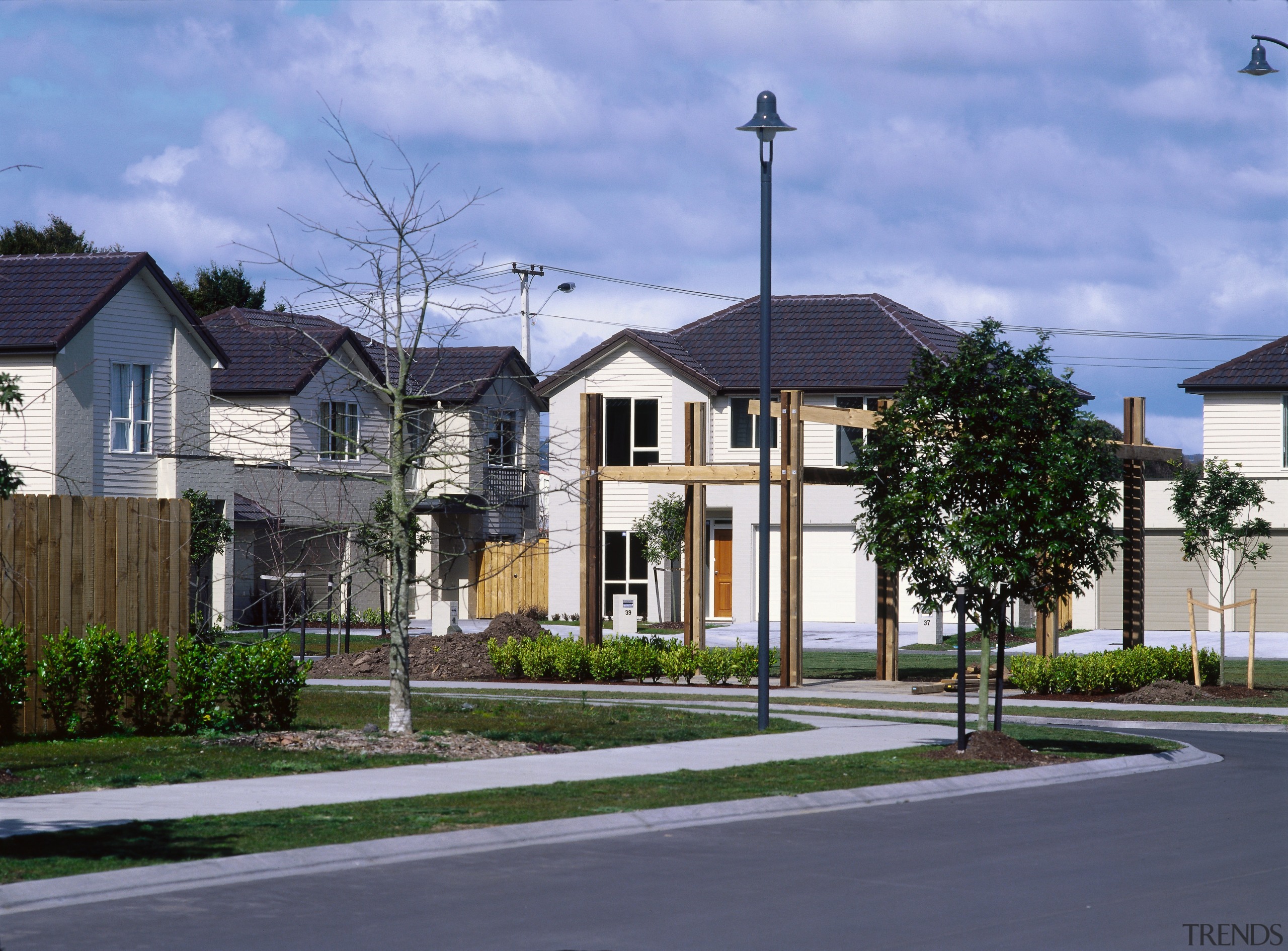 View of Addison, the new residential development in architecture, building, condominium, elevation, estate, facade, home, house, mixed use, neighbourhood, property, real estate, residential area, suburb, teal