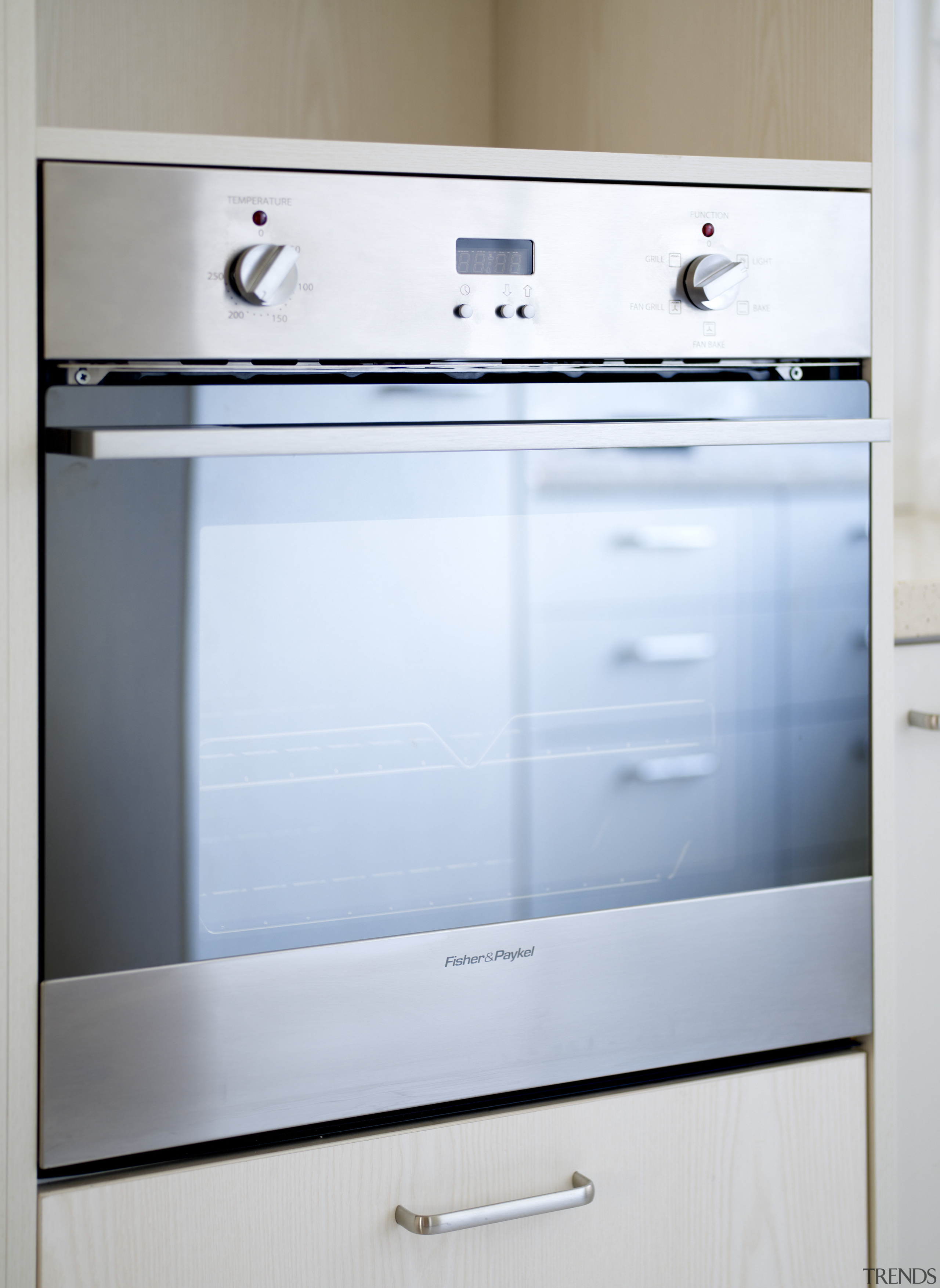 View of the kitchen of a unit at gas stove, home appliance, kitchen appliance, kitchen stove, major appliance, oven, product, white, gray