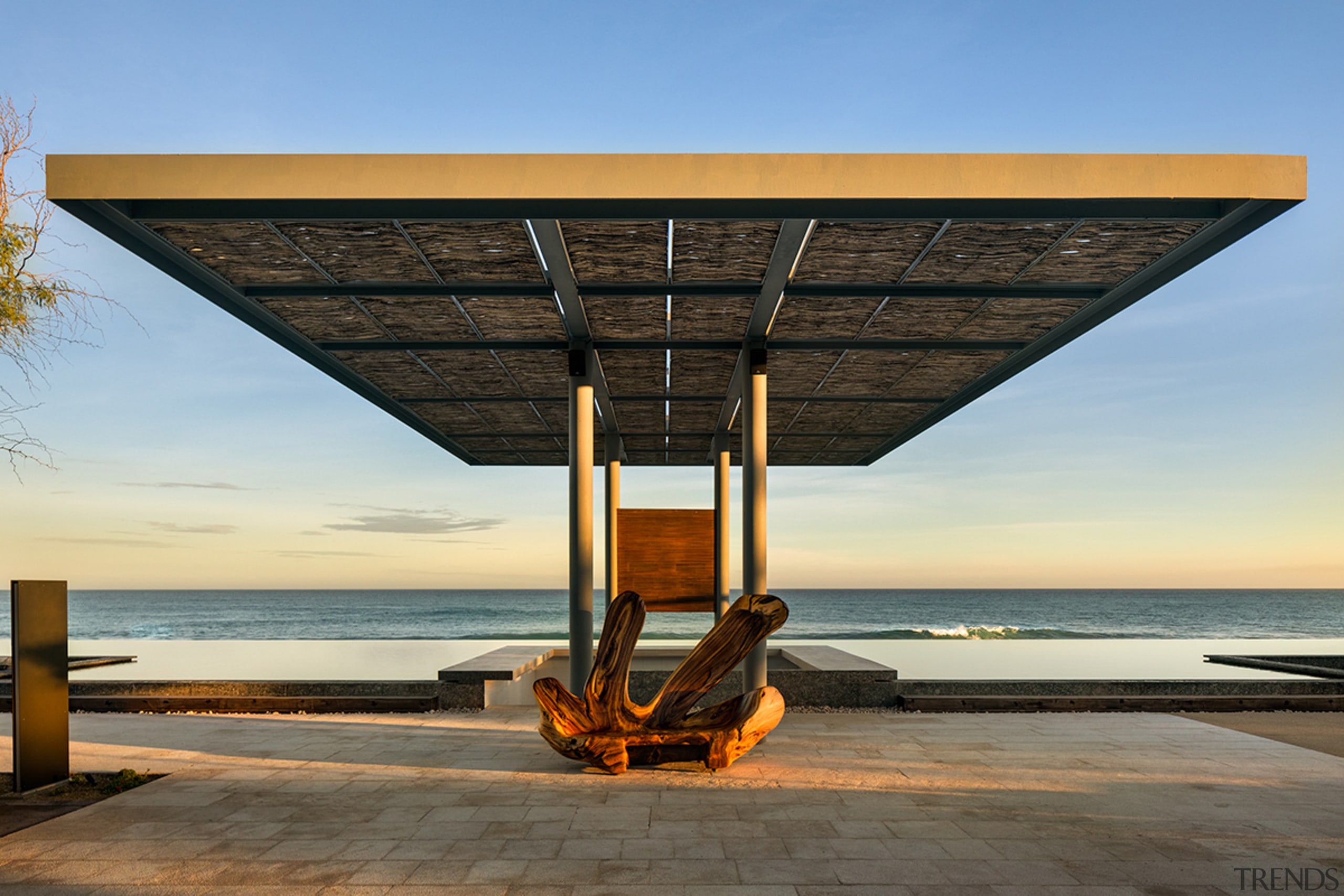 Beachside bar at San José del Cabo Hotel, 