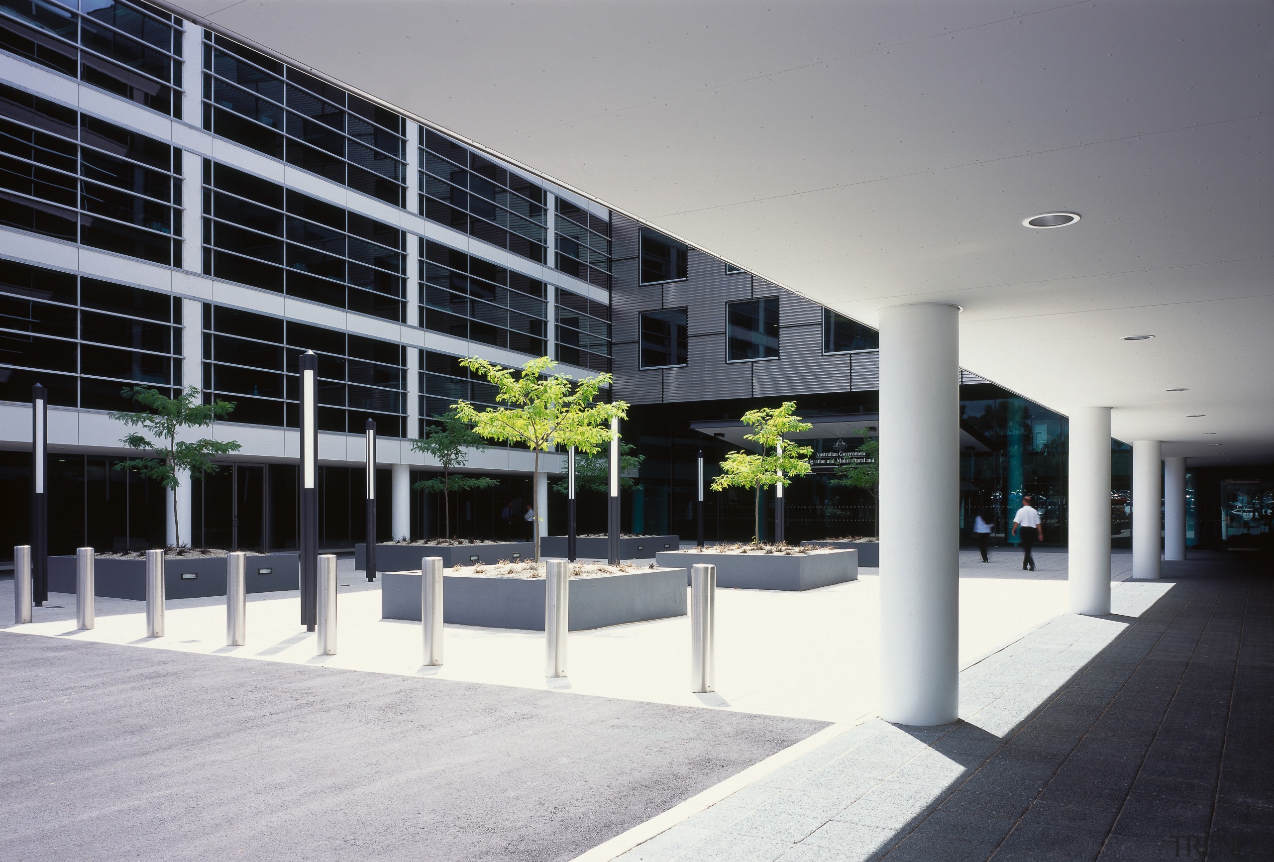 view of the new head office Of DIMA architecture, building, condominium, corporate headquarters, facade, headquarters, house, mixed use, residential area, gray, black