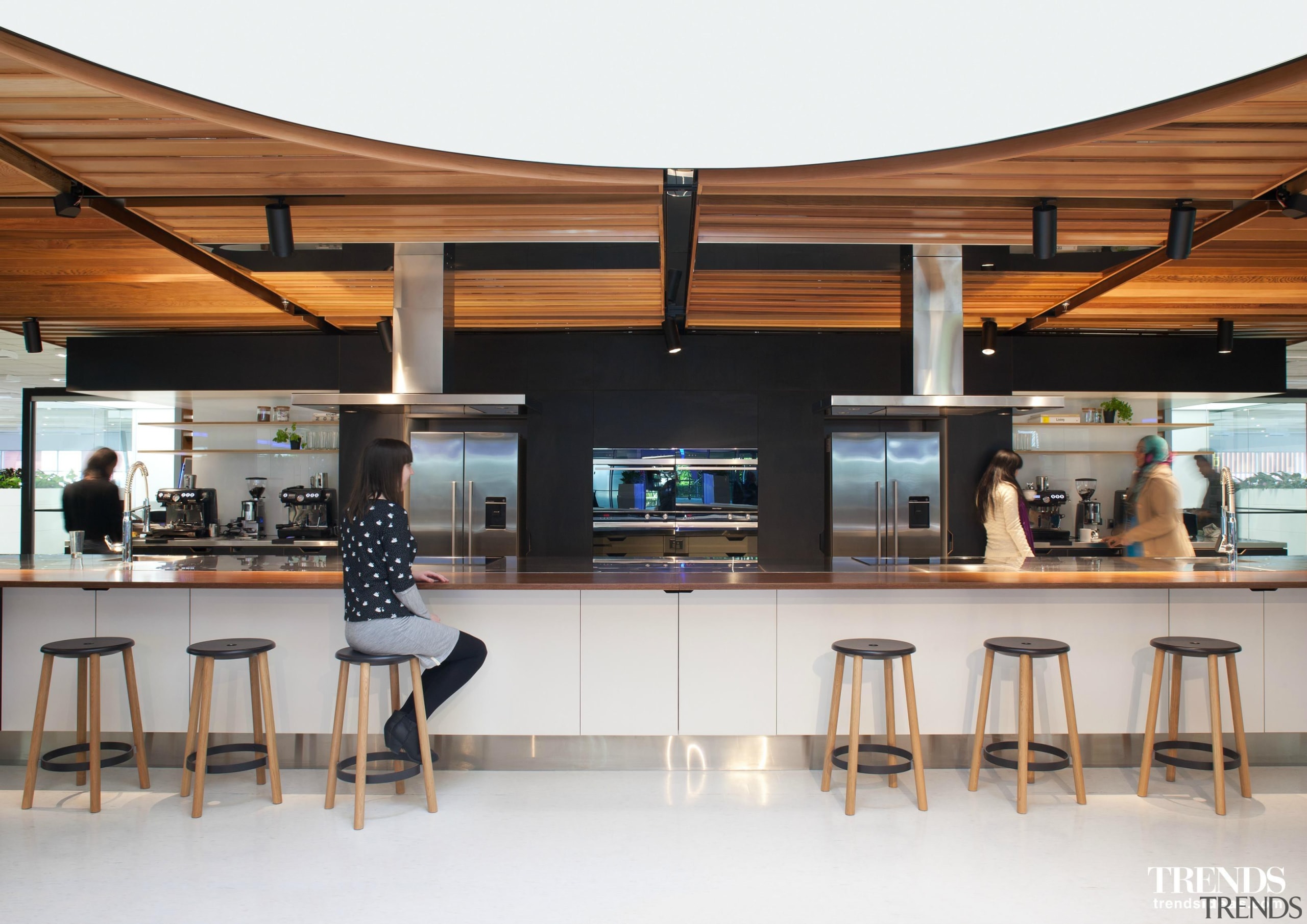 TIDA – Proudly brought to you by Kitchen interior design, lobby, white