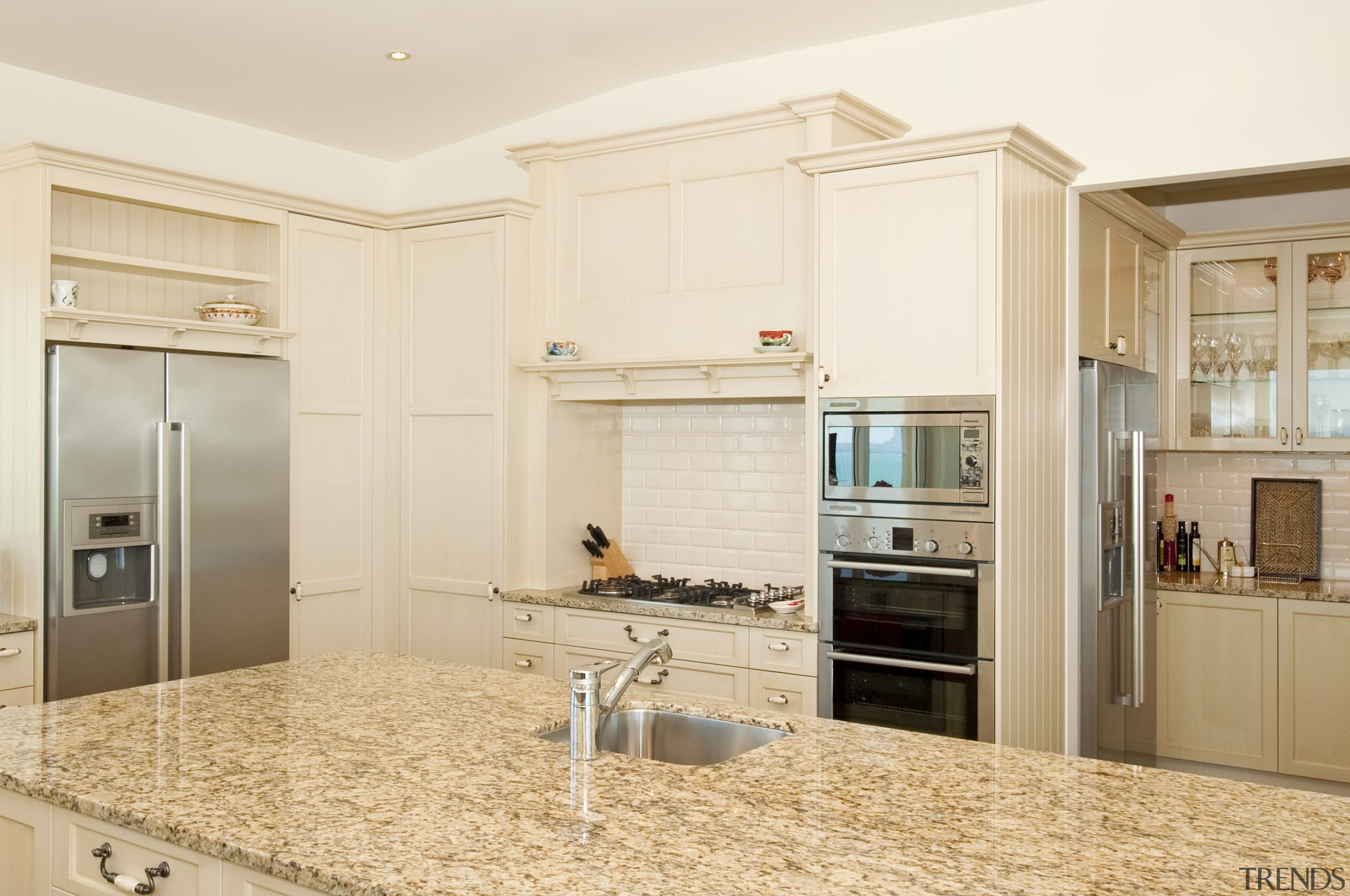 Howick - cabinetry | countertop | cuisine classique cabinetry, countertop, cuisine classique, floor, flooring, home, interior design, kitchen, real estate, room, orange