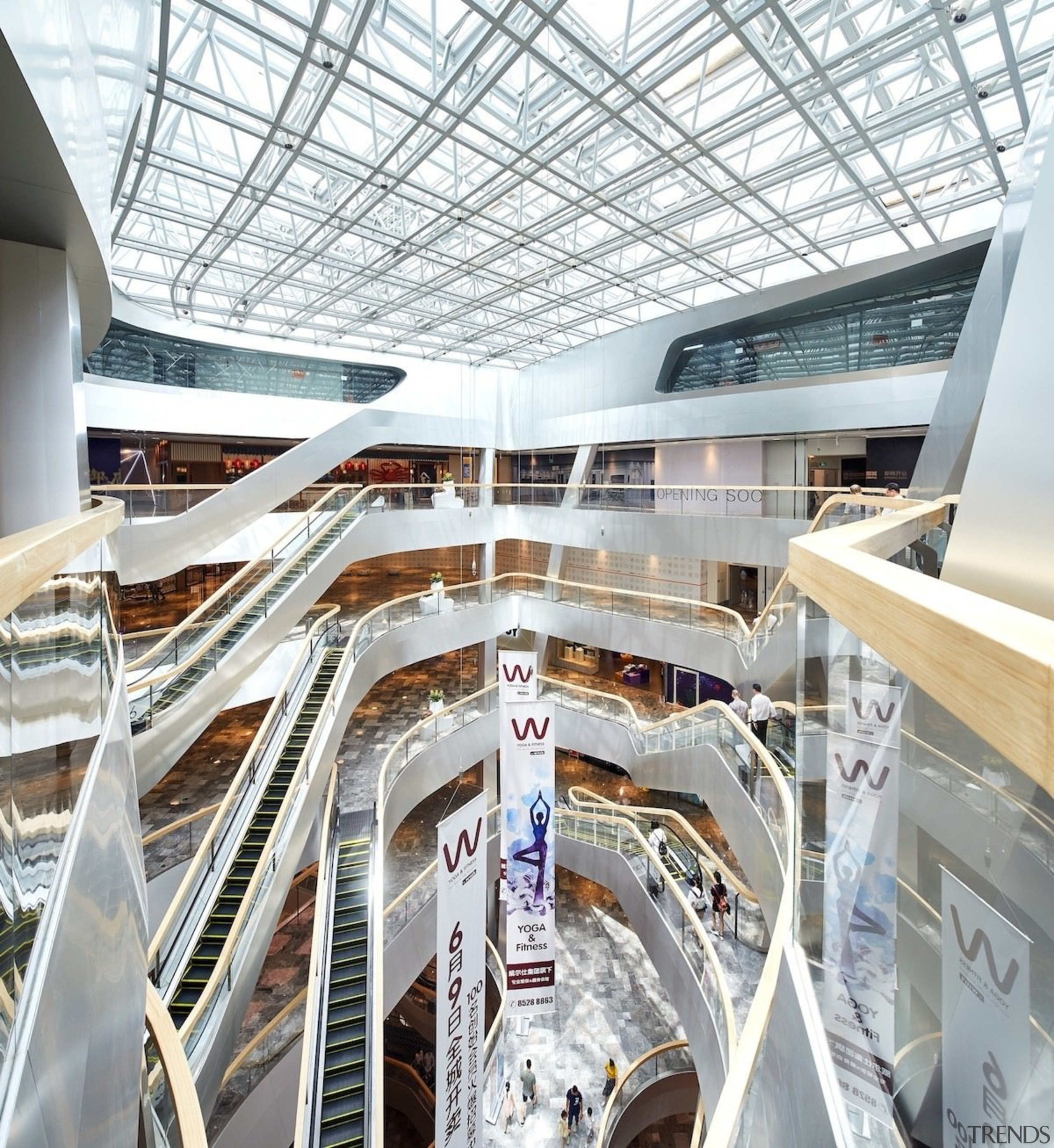 Raffles City Hangzhou – UNStudio - Raffles City architecture, building, daylighting, shopping mall, white