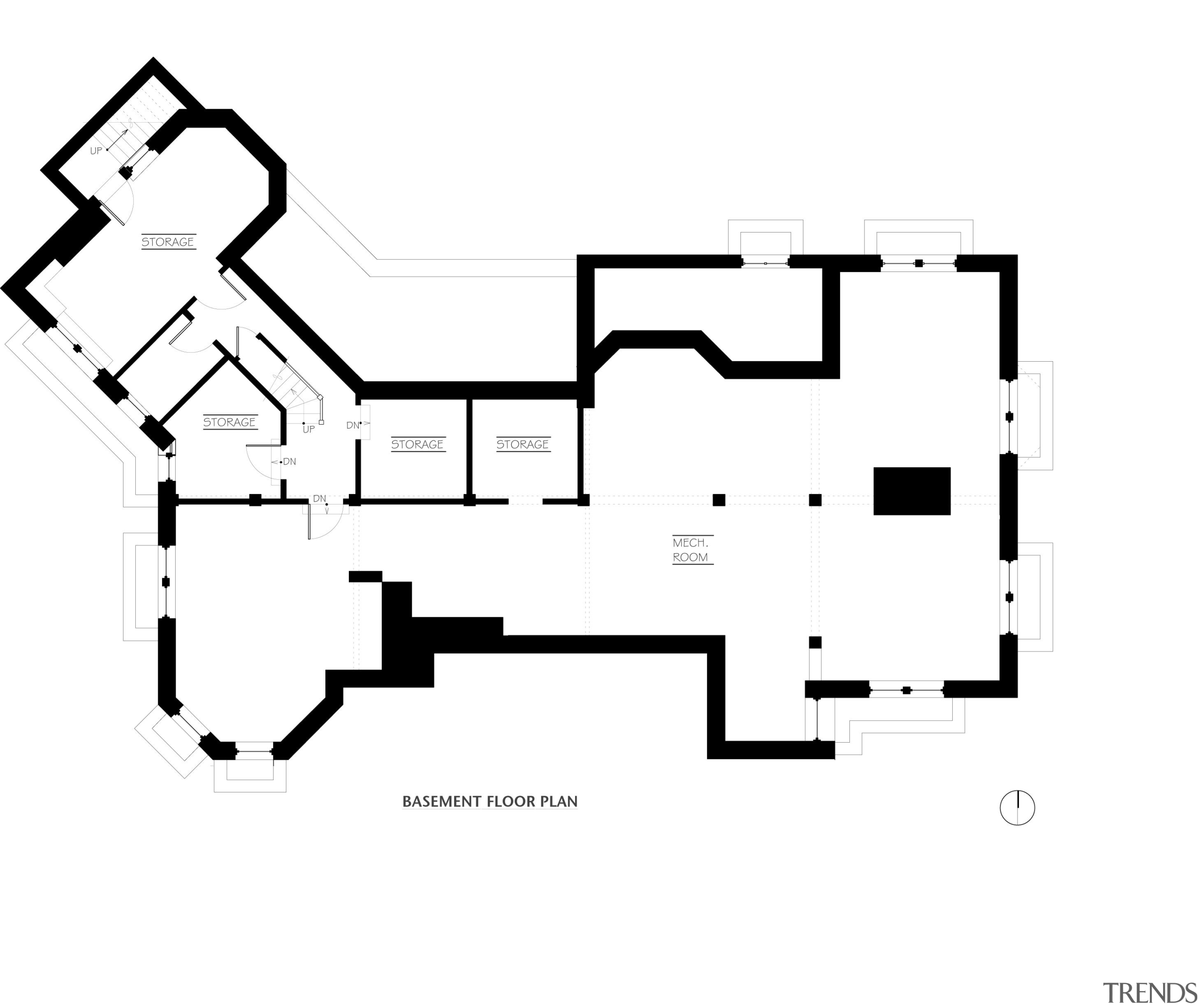 View of home in the historic Brattle Street angle, area, black, black and white, design, diagram, drawing, floor plan, font, line, product design, text, white