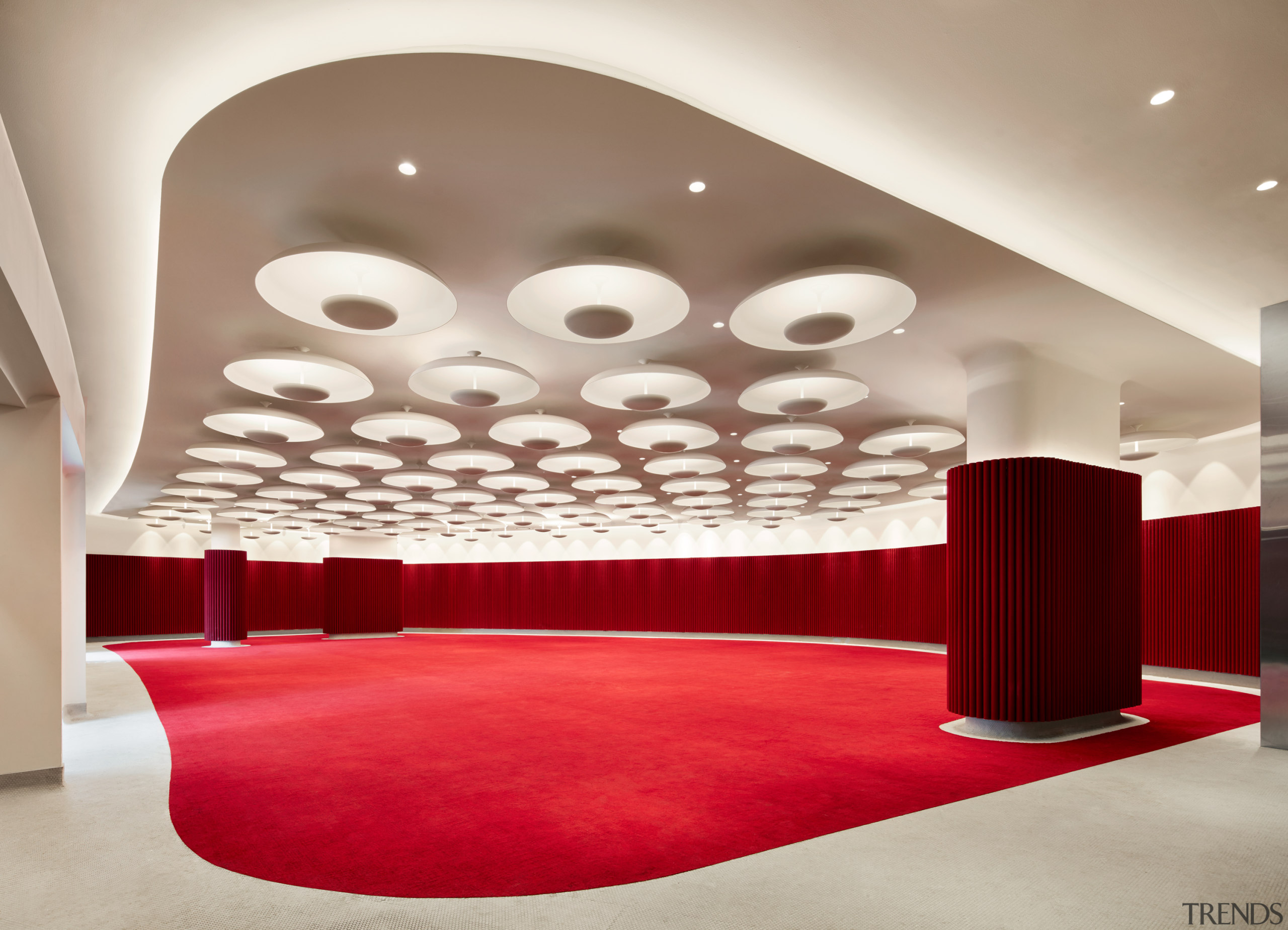 The 1962 Room at the TWA Hotel offers architecture, 1962 room, TWA Hotel, Ballroom