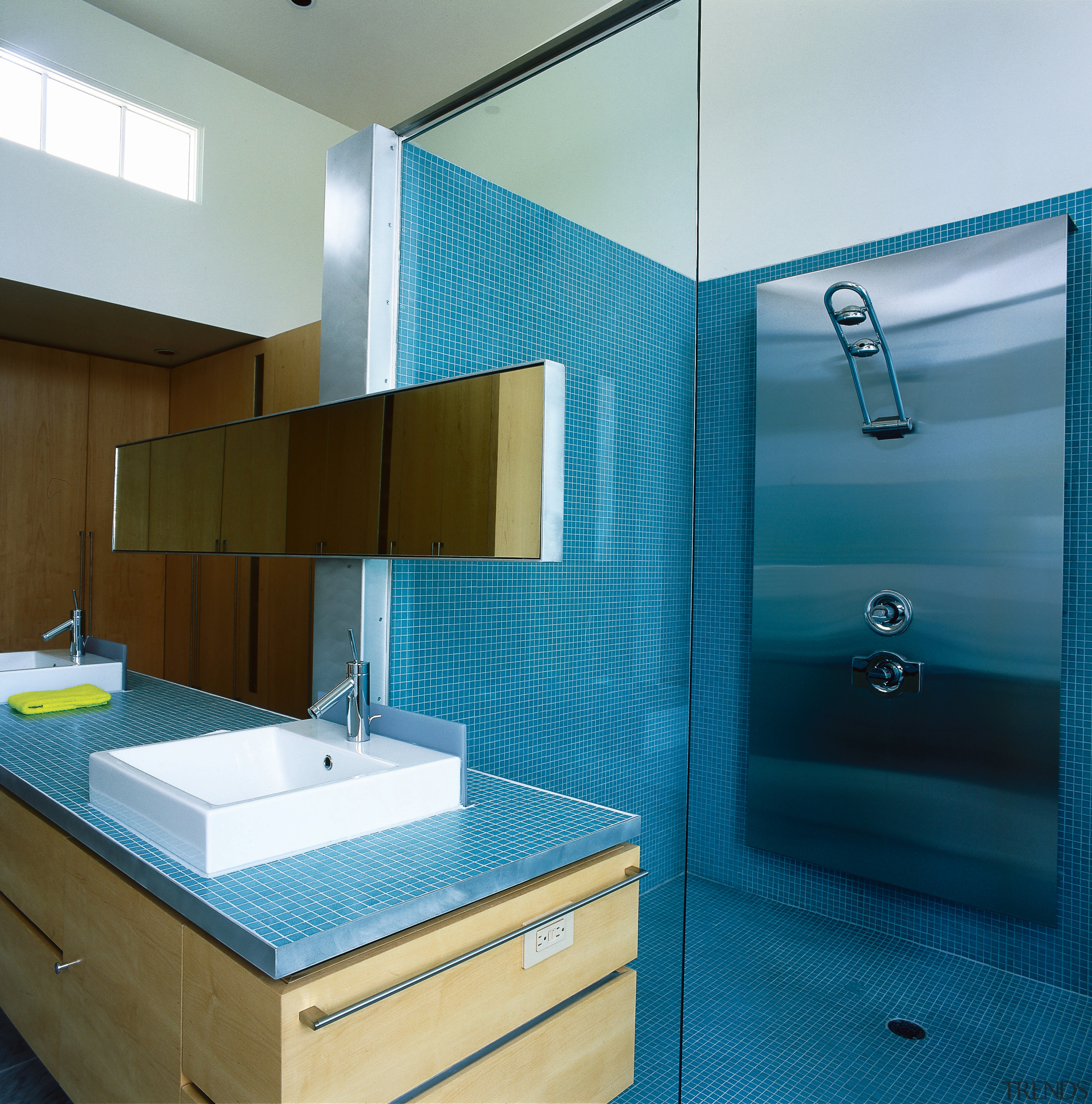 View of this bathroom - View of this bathroom, interior design, plumbing fixture, room, teal