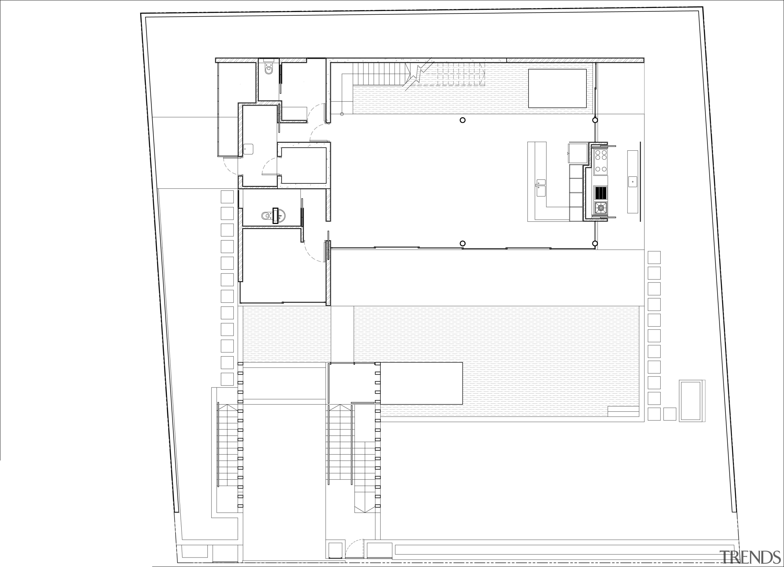 View of architectural floor plans. Gallery 11 Trends