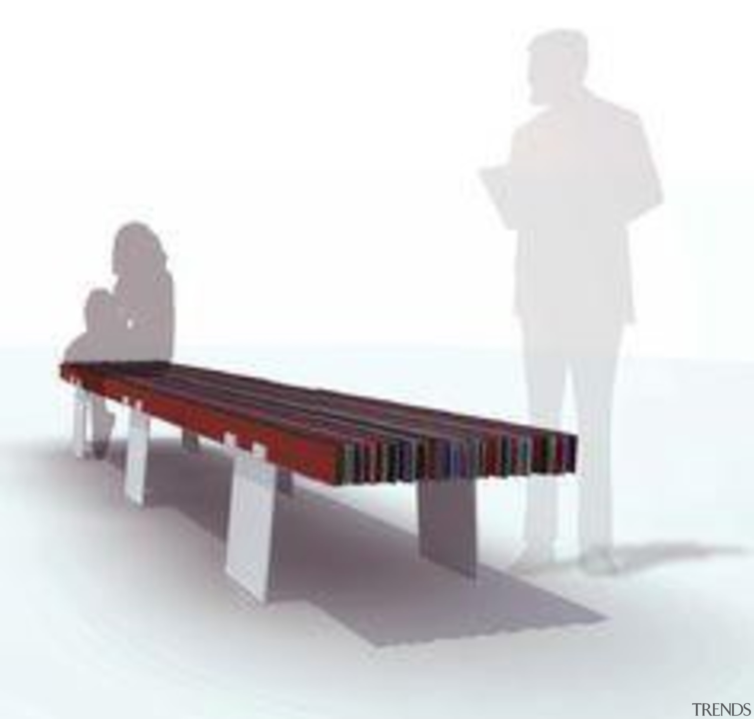 by Fraser Moore - Embrace Seat - furniture furniture, line, product, product design, table, white