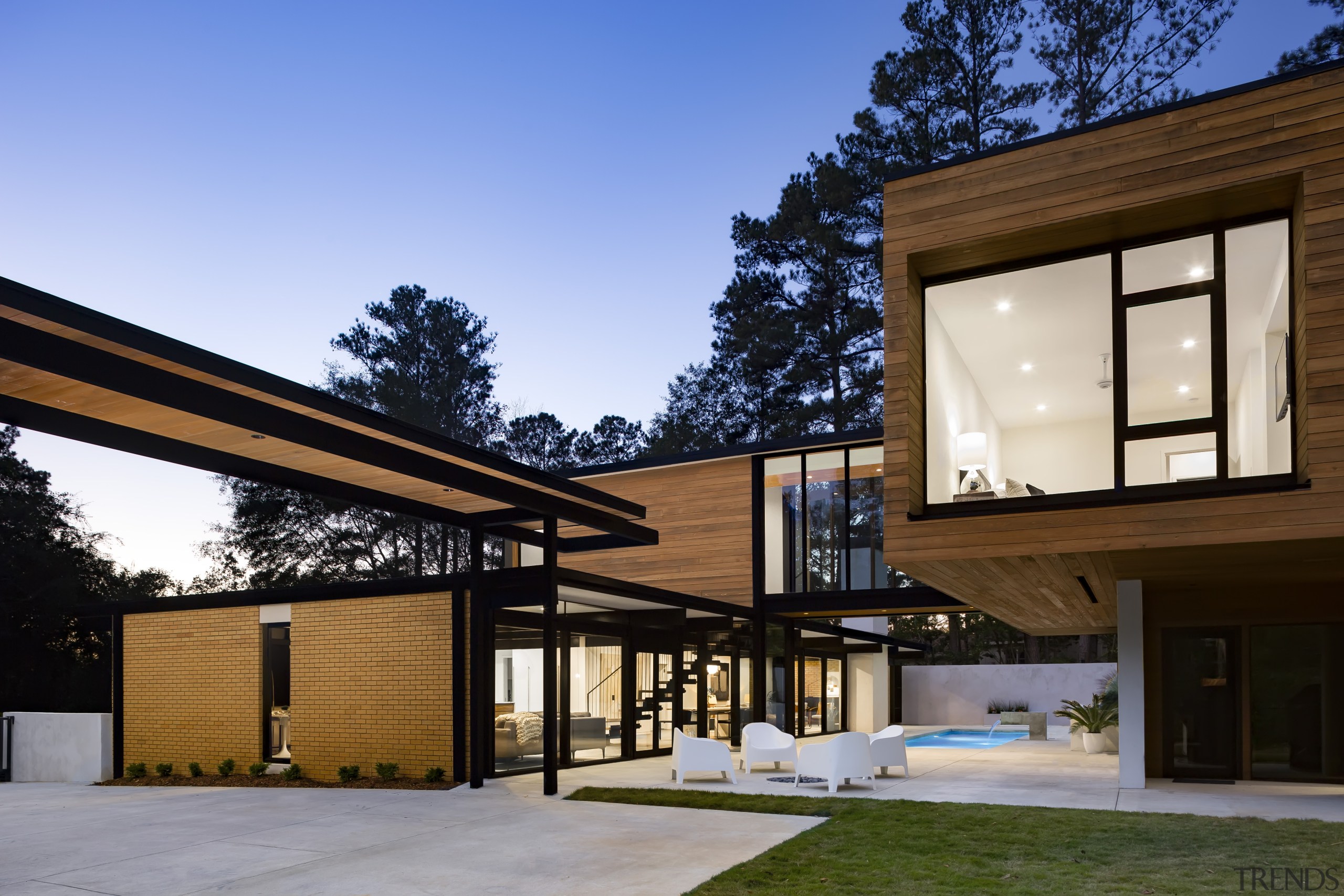 ​​​​​​​Bedrooms in this renovation and addition by architect teal