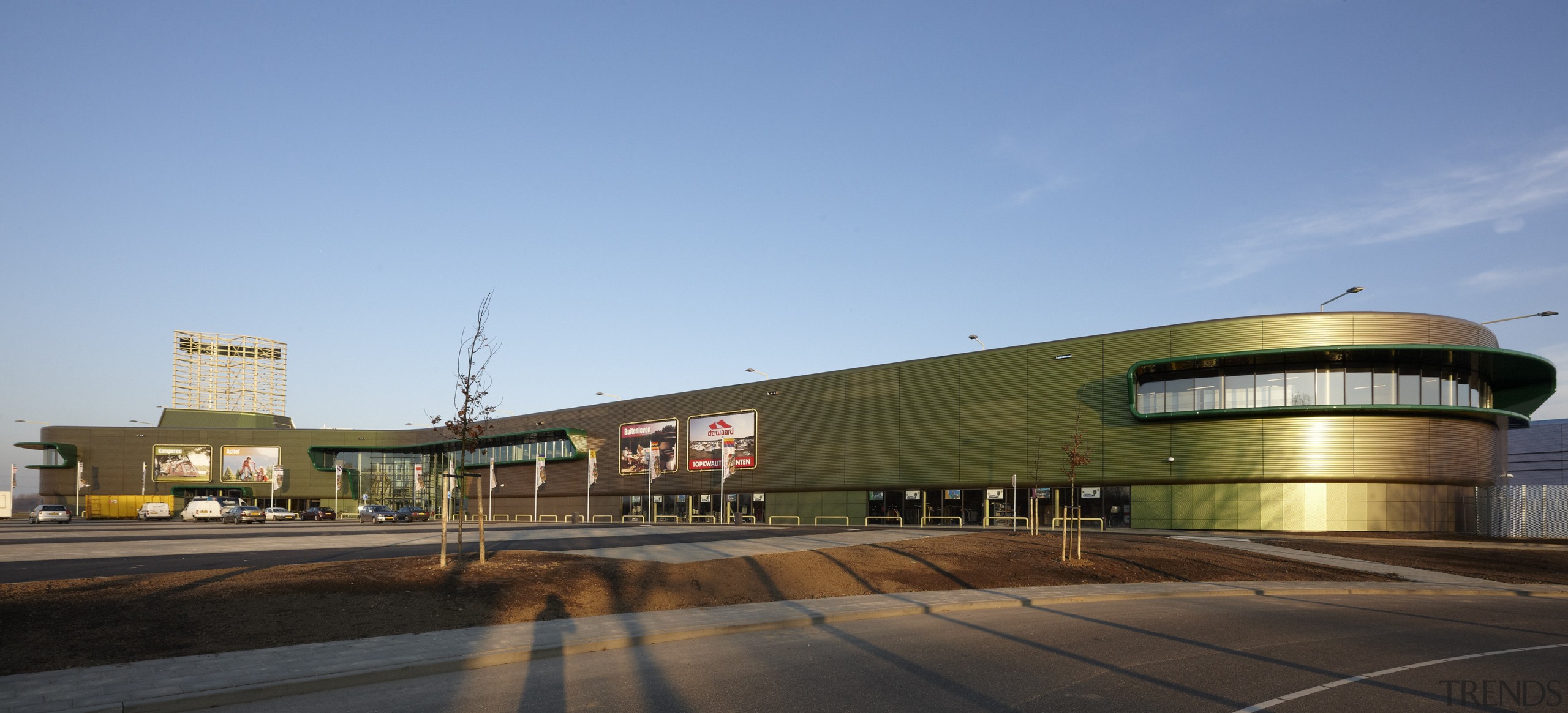 Ambro Metals supplies a wide range of metal architecture, building, city, corporate headquarters, infrastructure, metropolitan area, sky, structure, teal