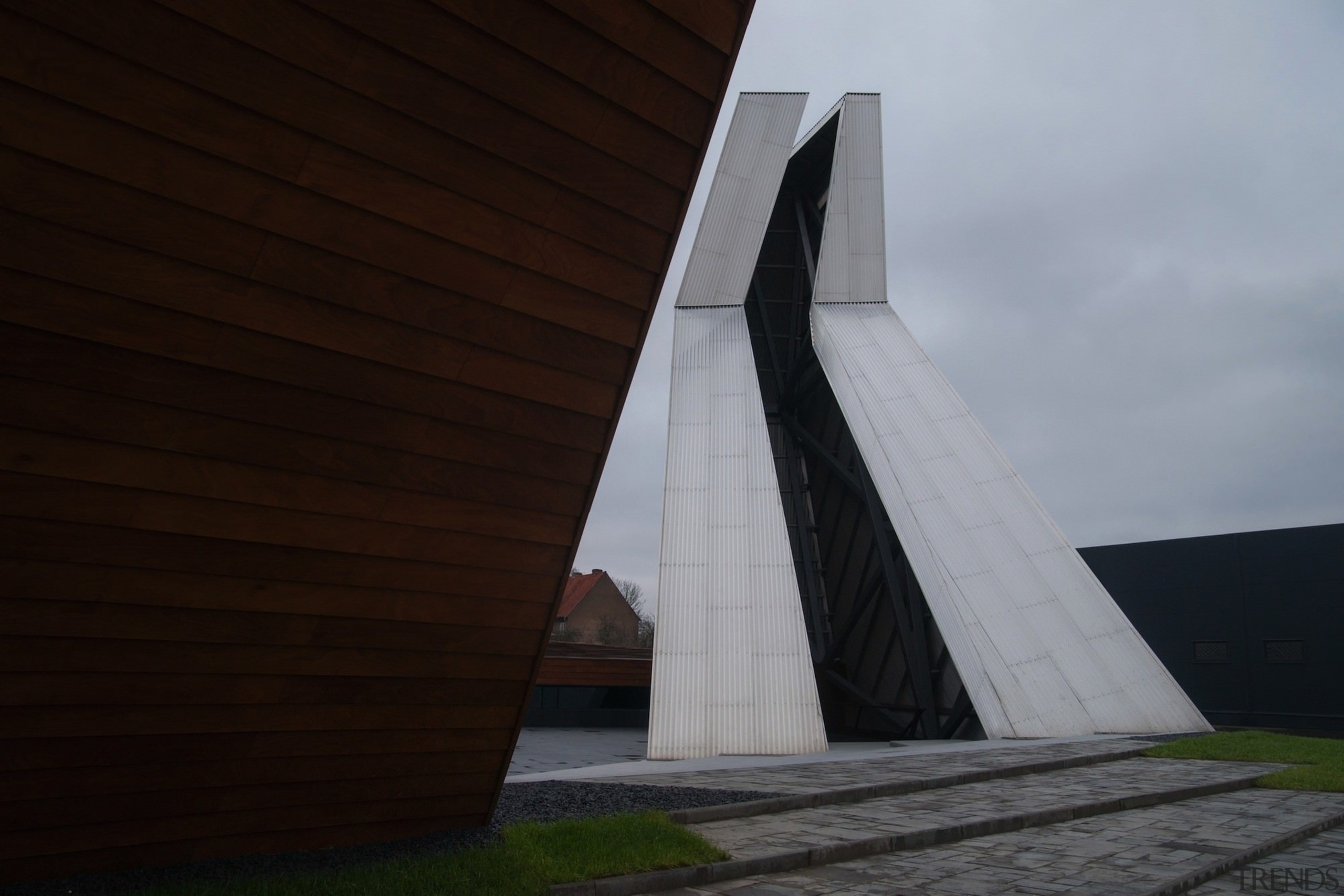 New brandy warehouse by TOTEMENT/PAPER - New brandy architecture, building, fixed link, sky, structure, black, gray