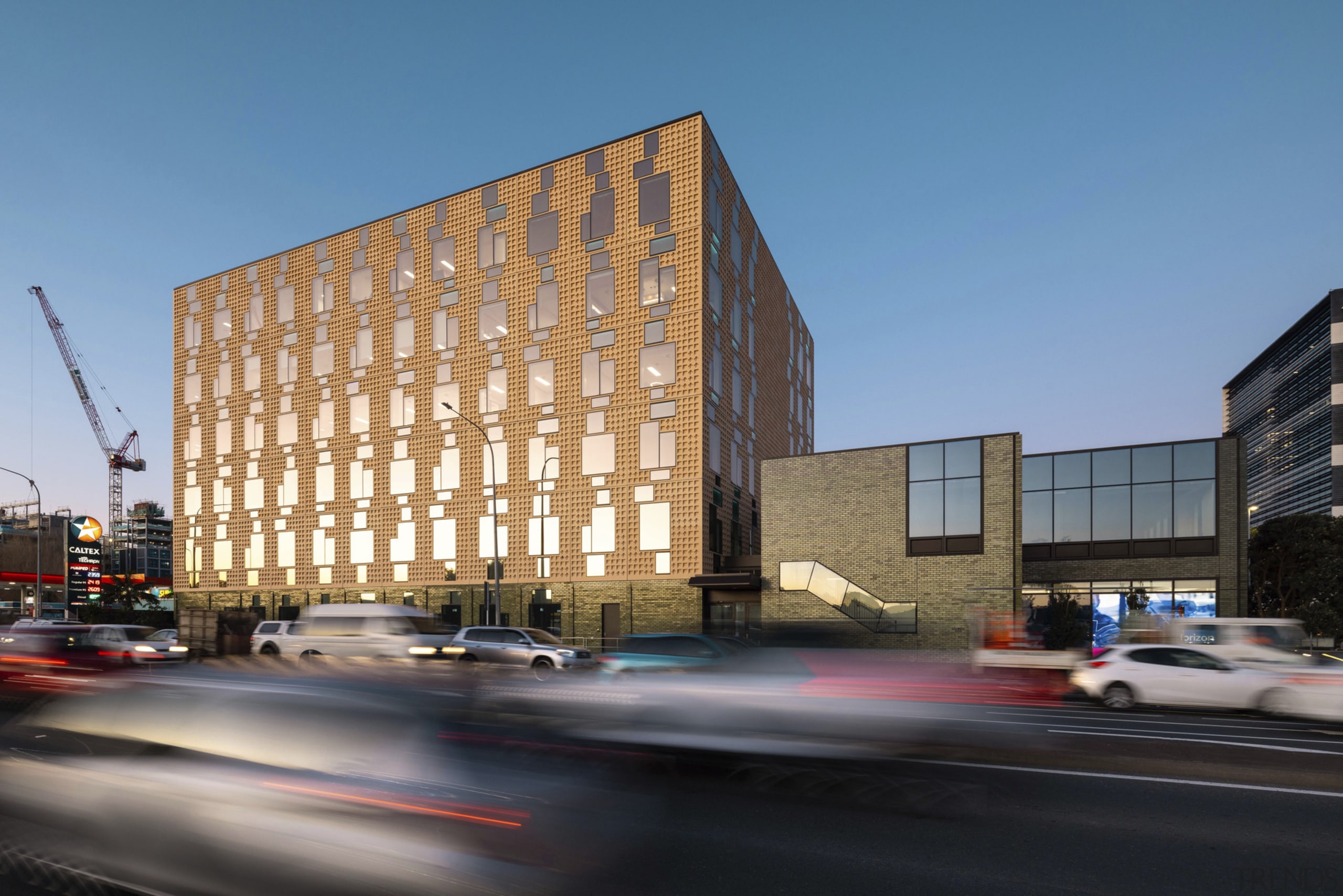 Designed by Woods Bagot and Peddlethorp with landscape 