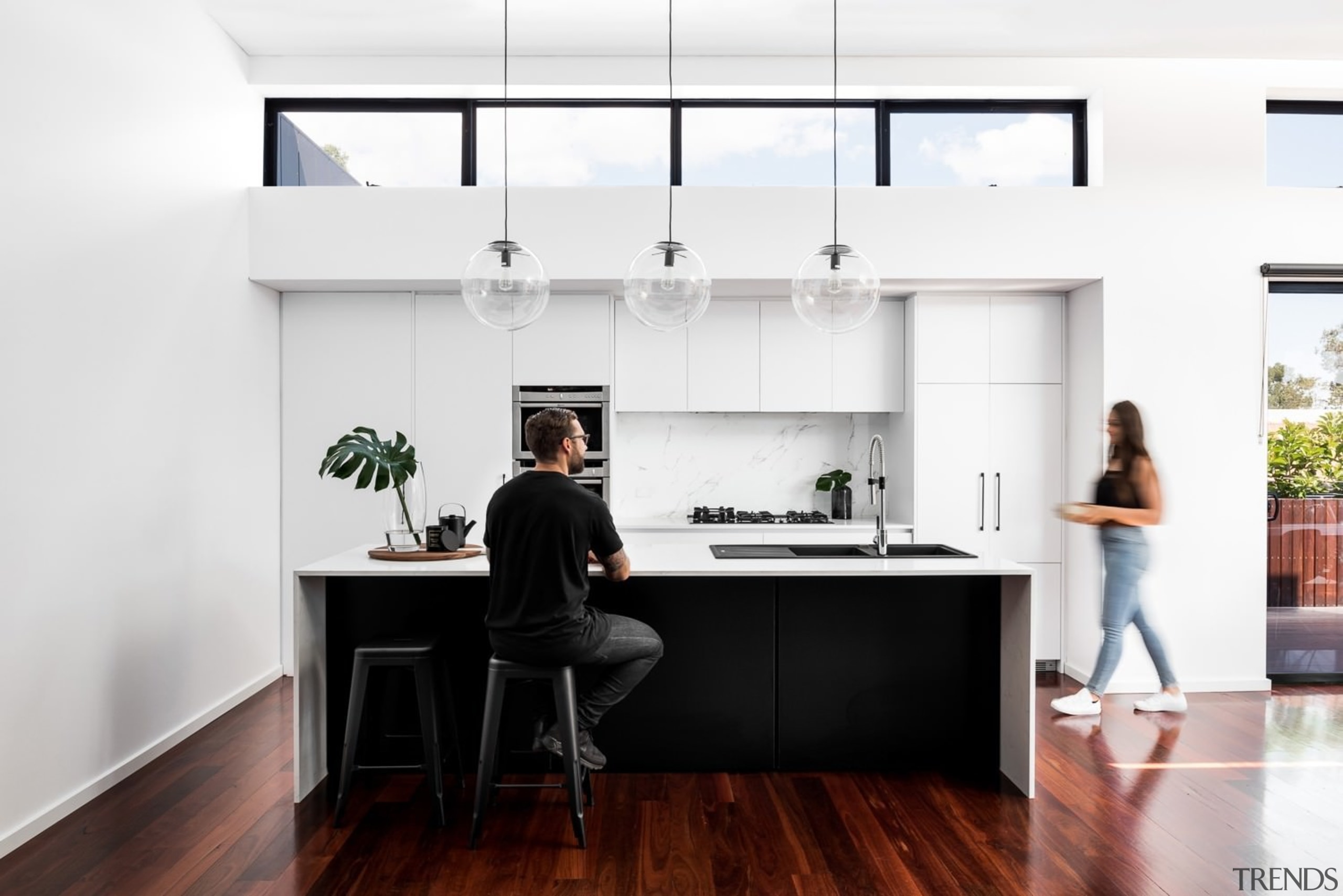 TIDA AU 2017 – Designer renovation winner – desk, furniture, house, interior design, kitchen, office, product design, white