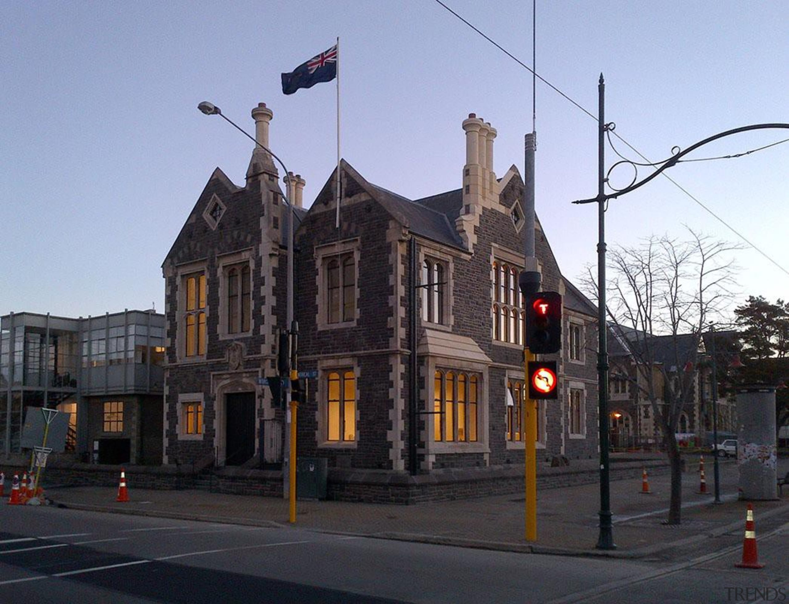 NOMINEERegistry Building (3 of 4) - Hays Commercial building, city, downtown, facade, home, house, lane, mixed use, neighbourhood, property, real estate, residential area, sky, street, suburb, town, black, teal