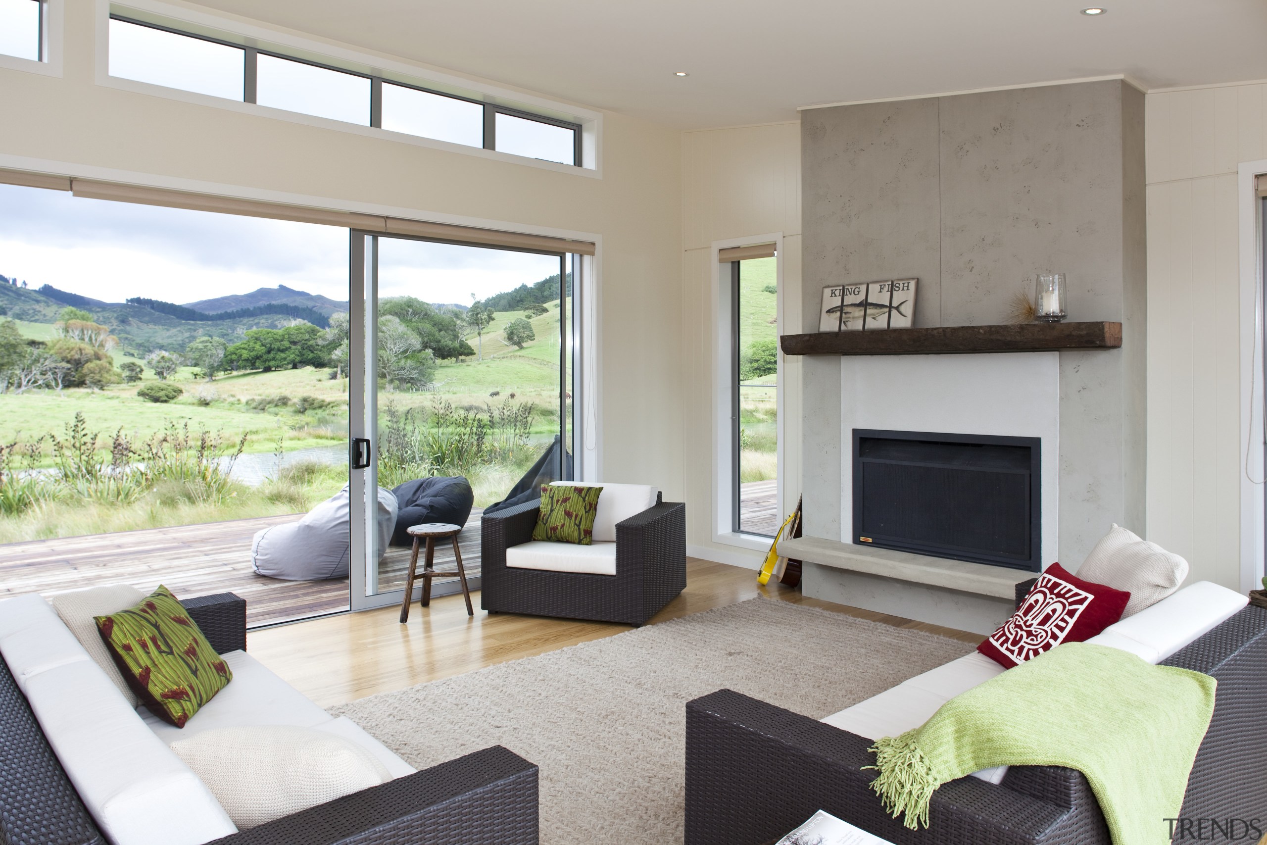 Contemporary lounge wood flooring - Contemporary lounge wood home, house, interior design, living room, property, real estate, window, gray