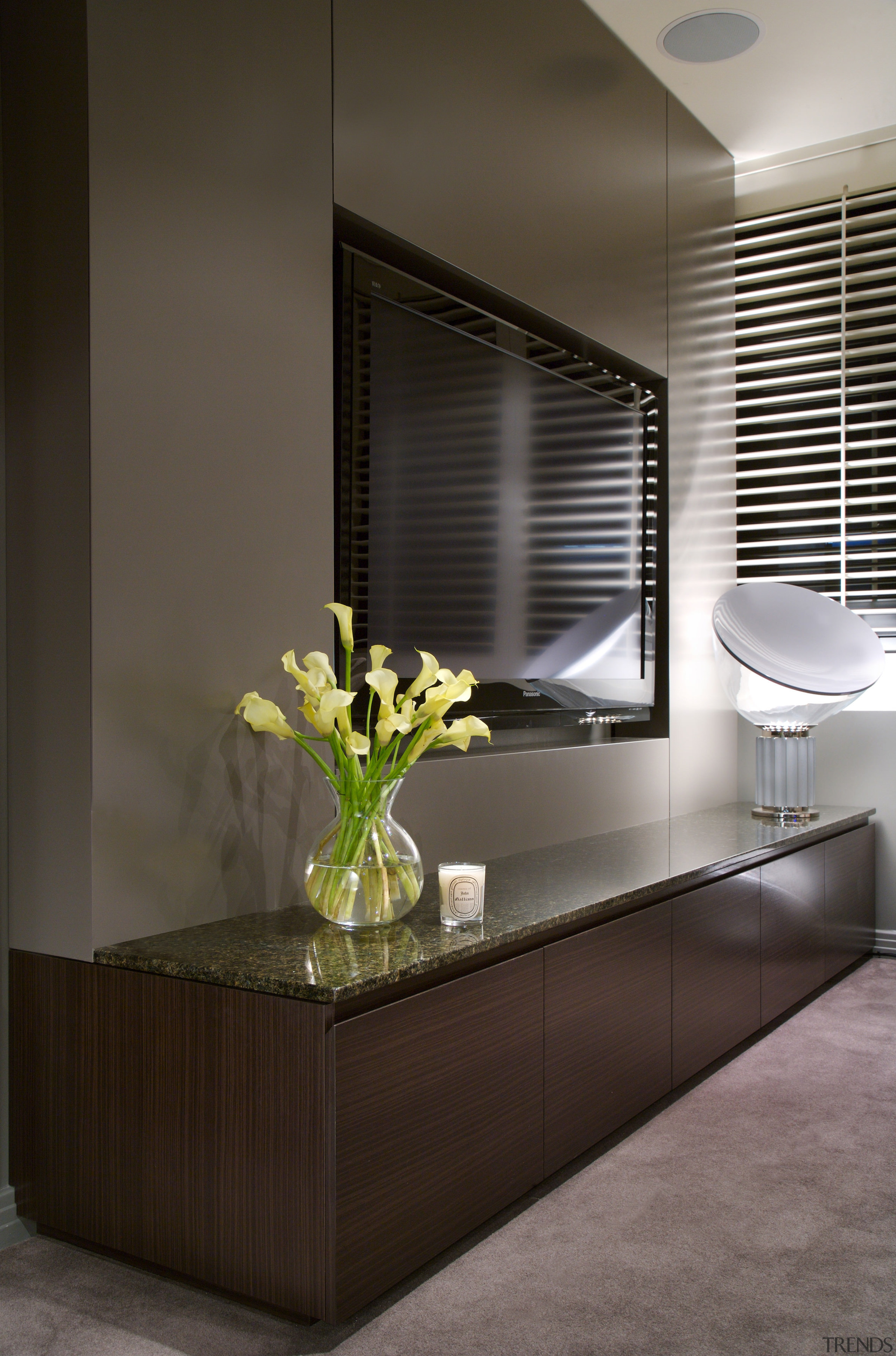 Resene Masala in New Farm apartment - Resene architecture, bathroom, interior design, product design, black, gray