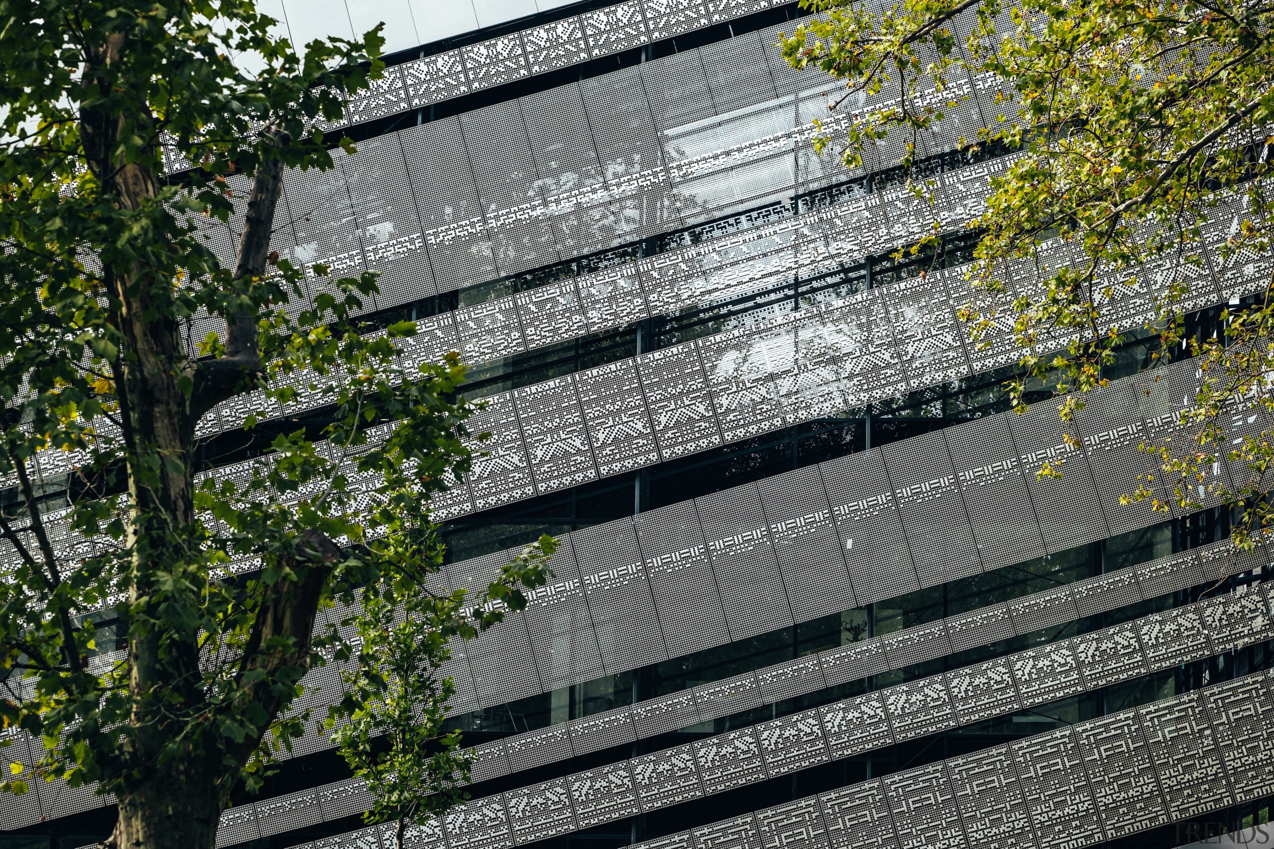 The spectacular trademark of the building is the 
