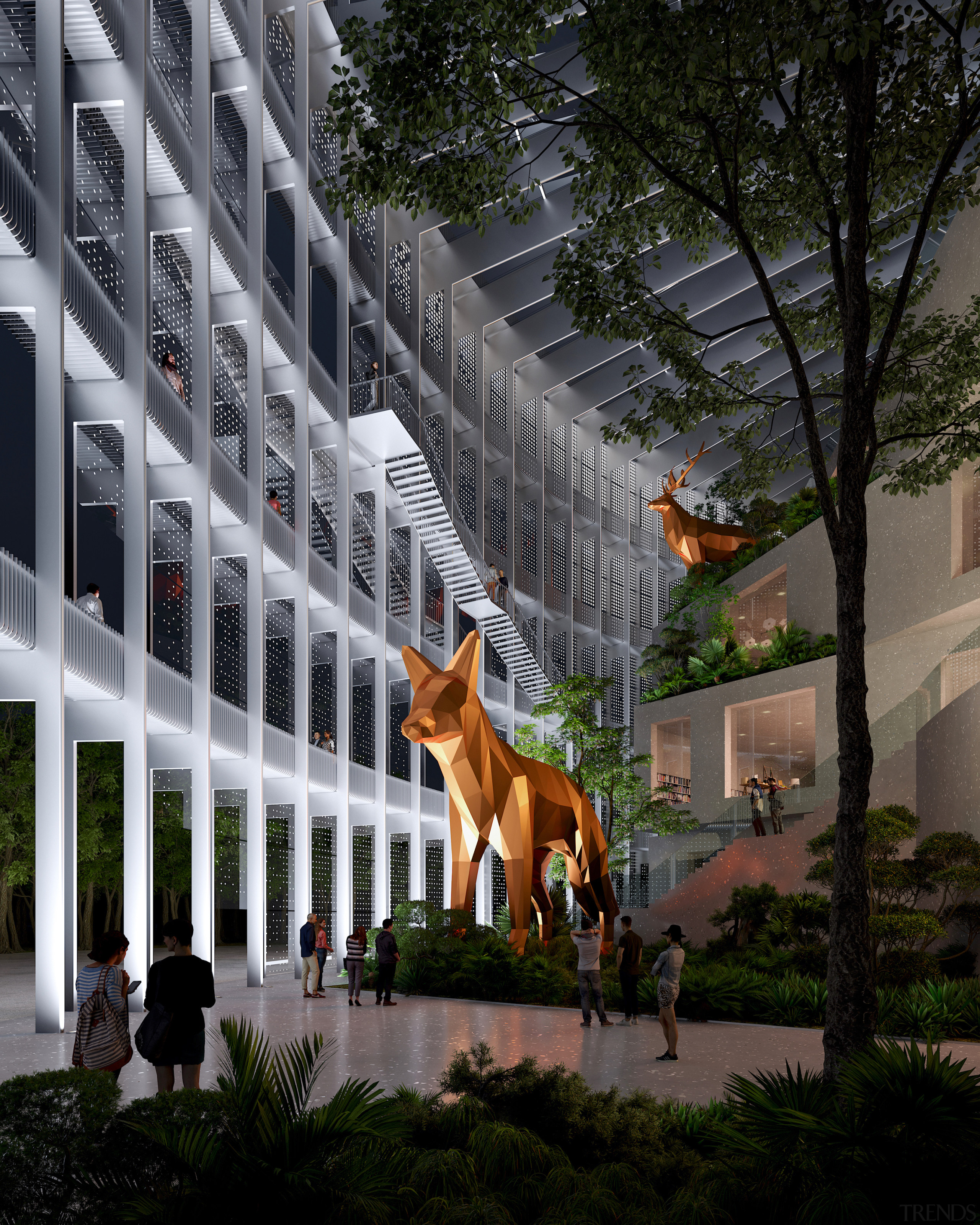 The interior of the proposed new museum.&nbsp; - 
