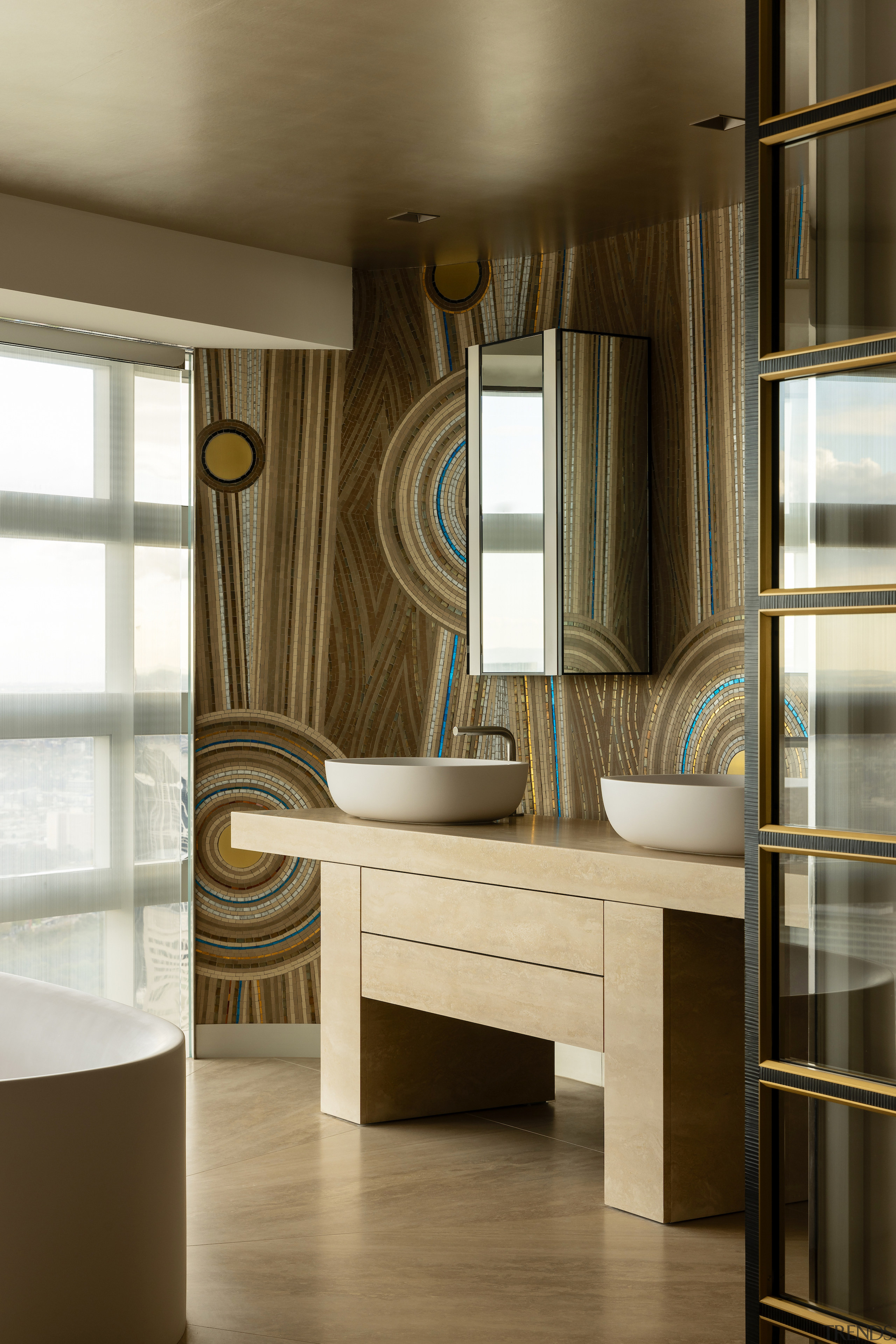 Master ensuite vanity. - A canvas in the 