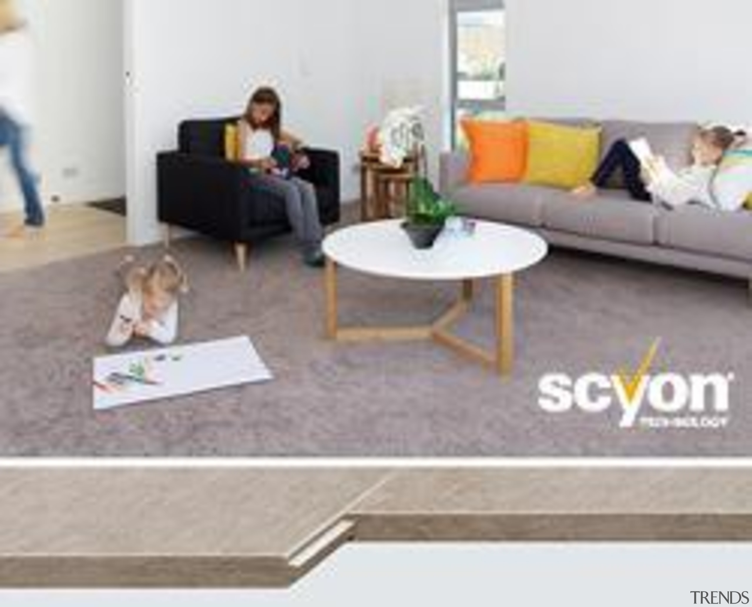 Secura Interior Flooring - Secura Interior Flooring 2 floor, flooring, furniture, hardwood, laminate flooring, living room, property, table, tile, wood, wood flooring, gray, white