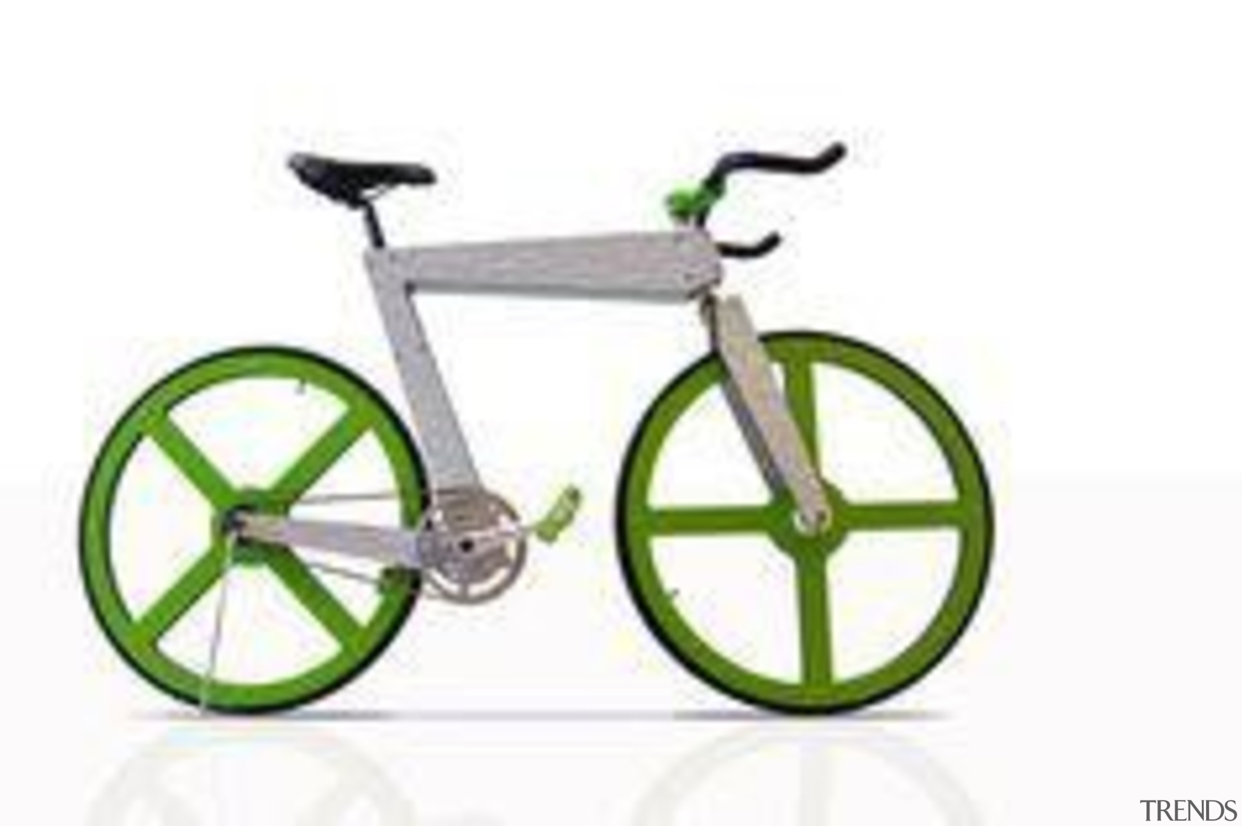 Made of ColorCore - Formica Bicycle - bicycle bicycle, bicycle accessory, bicycle frame, bicycle part, bicycle saddle, bicycle wheel, green, hybrid bicycle, line, mode of transport, product, product design, road bicycle, sports equipment, vehicle, wheel, yellow, white