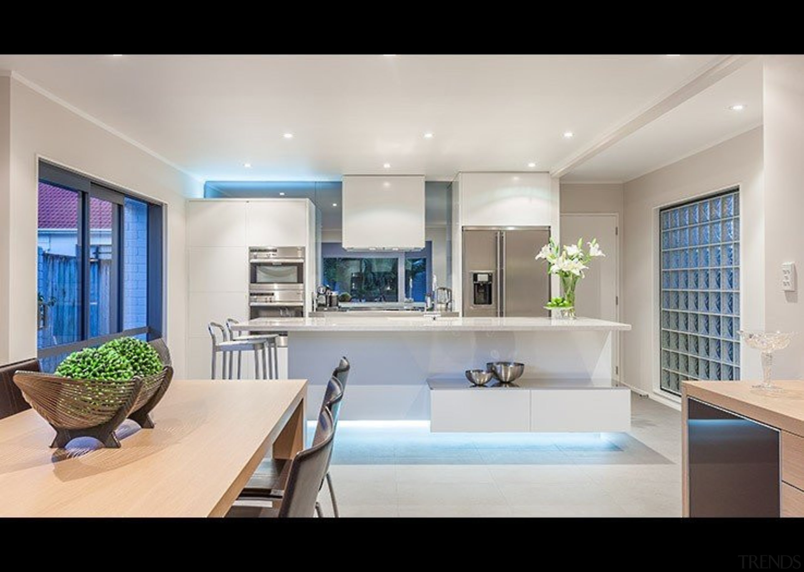 Minimalist - architecture | ceiling | countertop | architecture, ceiling, countertop, home, interior design, kitchen, living room, property, real estate, room, gray