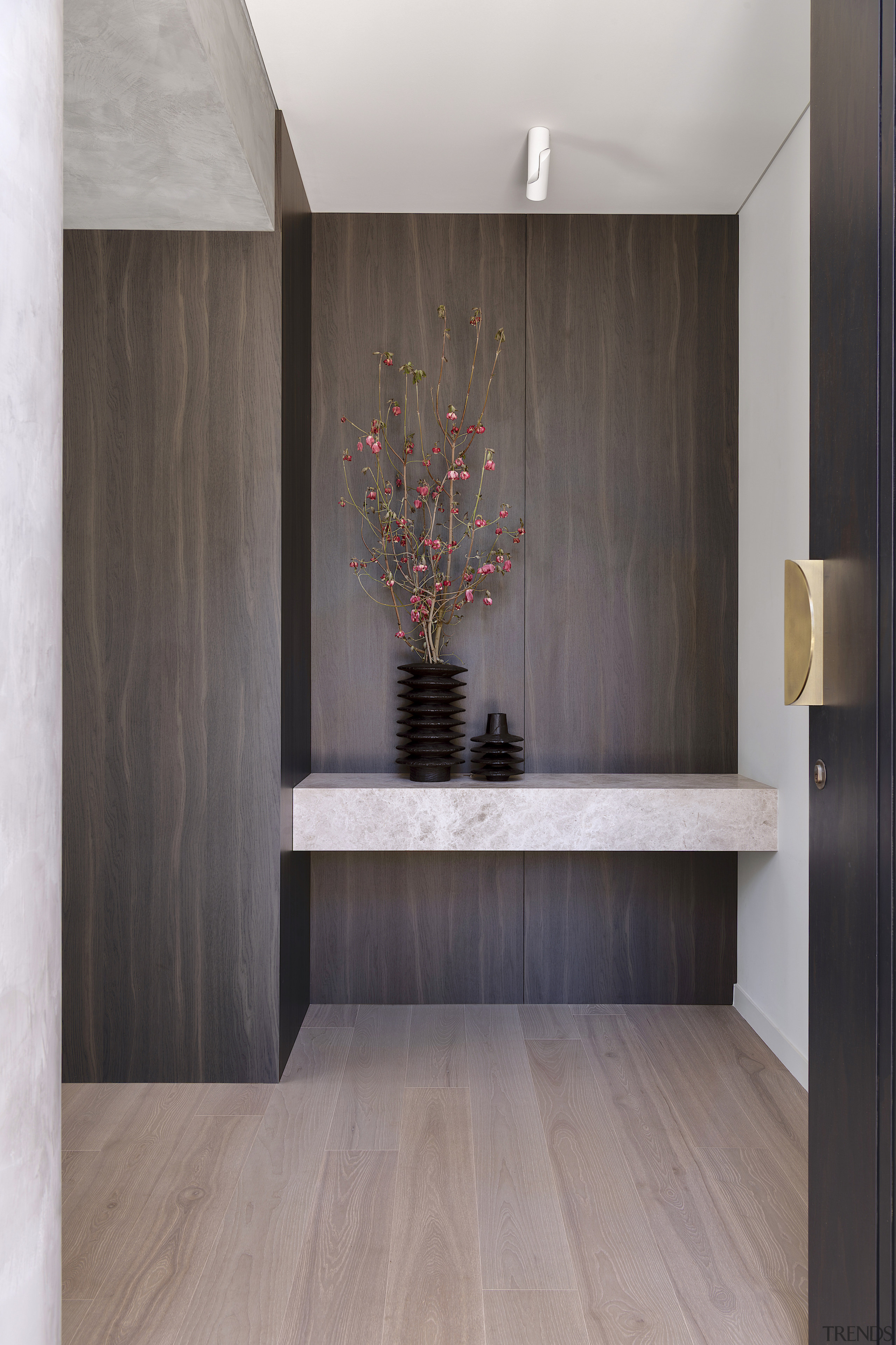 The kitchen and wider connected spaces enjoy quiet, 