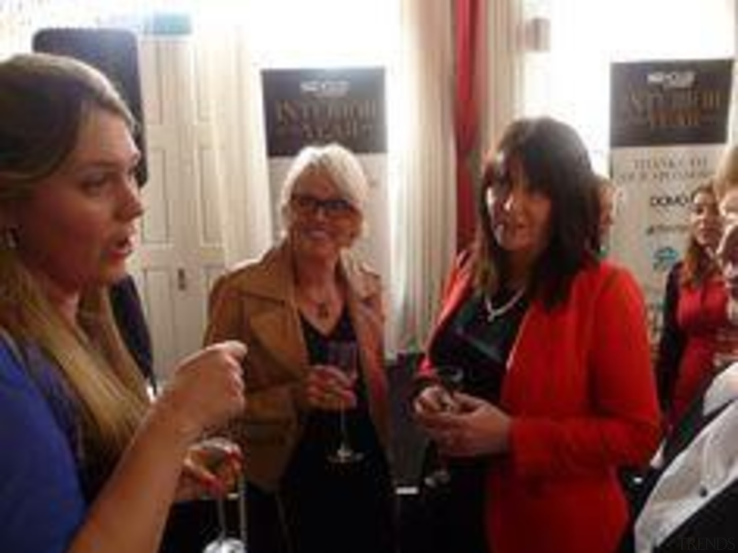 Natalie Du Bois, winner of the Best Bathroom communication, community, drink, event, public relations, socialite, red