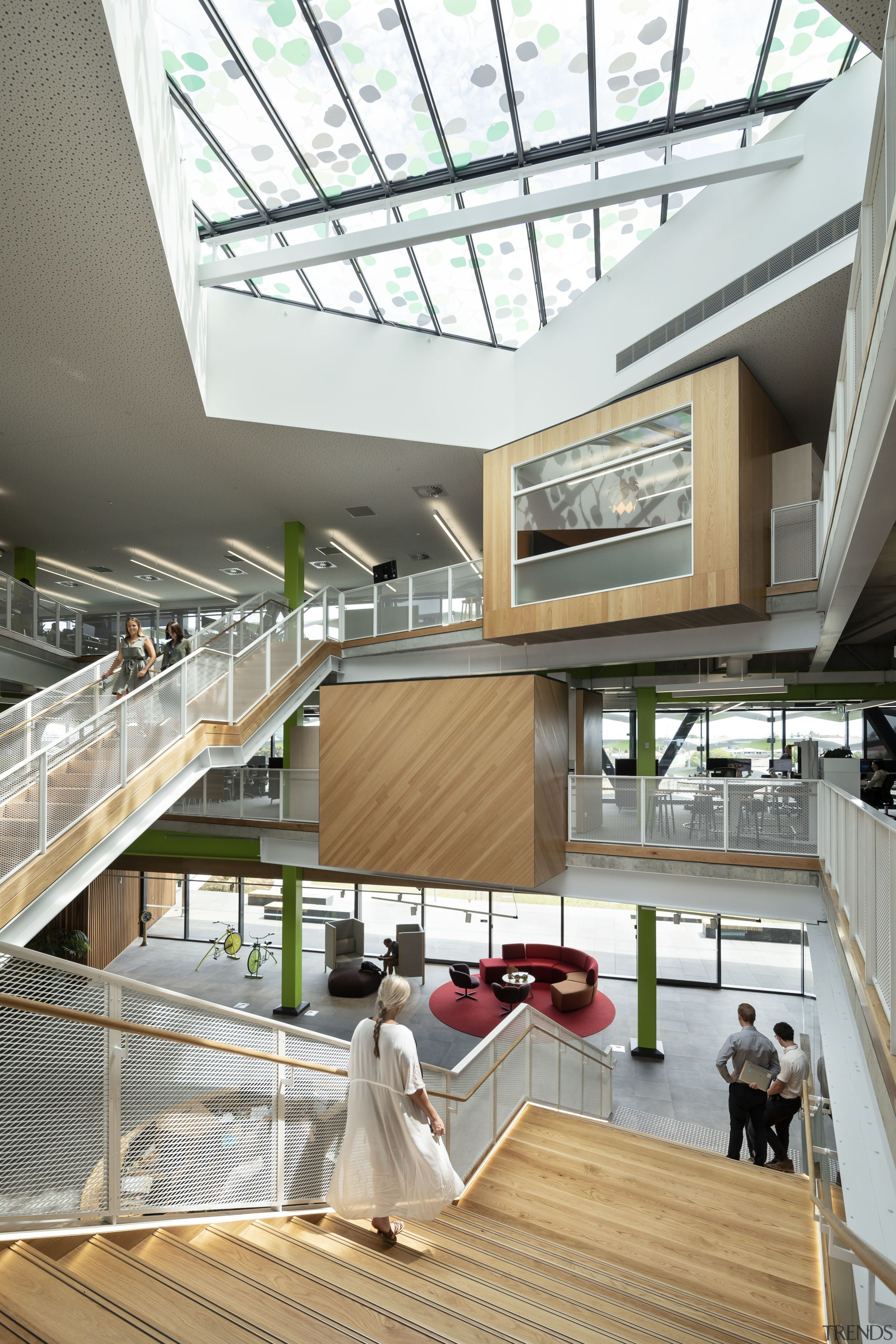 Open, light-filled and, well, fun, the Zespri building 