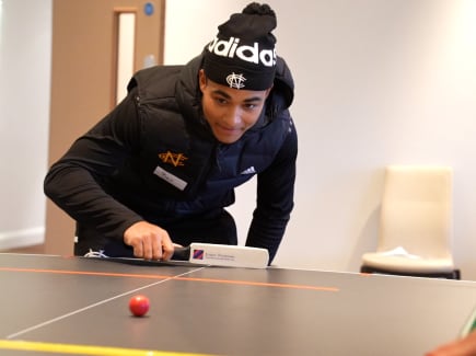 SEND table cricket with Notts and Blaze