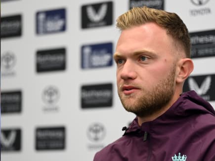 Sam Cook Trent Bridge debut