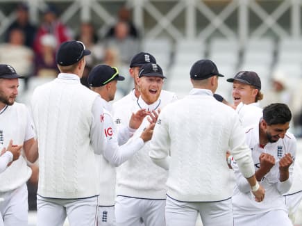 England celebrate