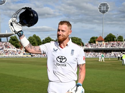 Ben Stokes leaves