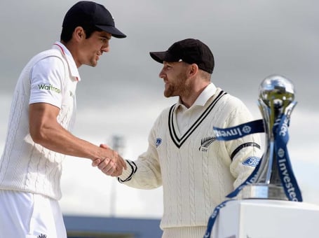 Alistair Cook & Brendon McCullum