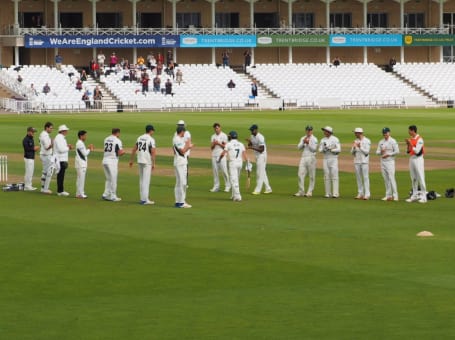 Chris Read Guard of Honour