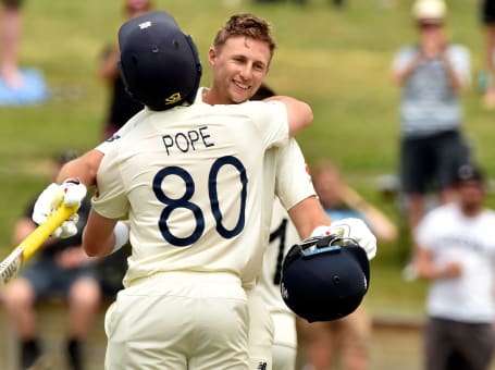 Joe Root; Ollie Pope