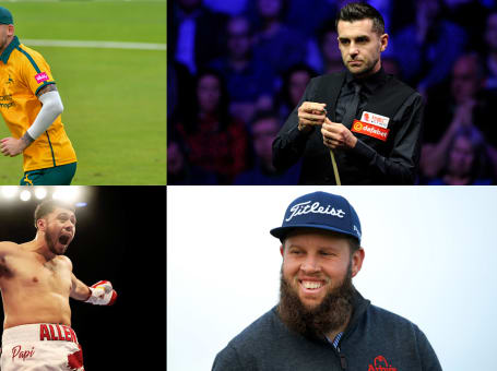 Alex Hales; Beef Johnston; Mark Selby; Dave Allen