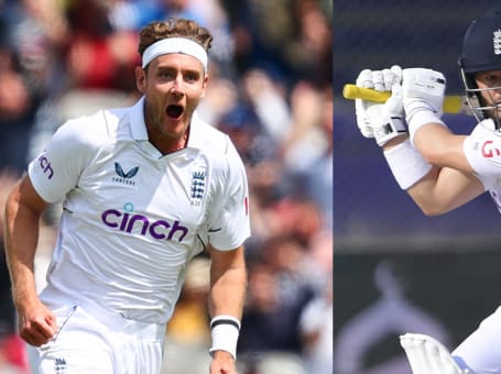 Stuart Broad Ben Duckett