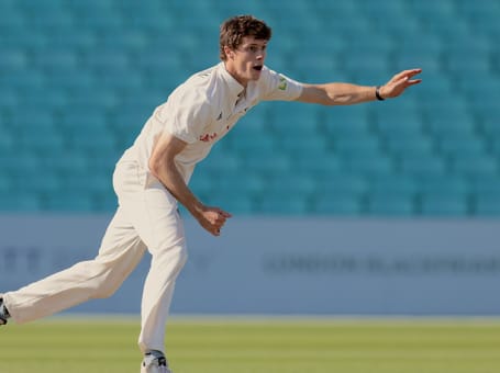 Harrison at the Oval v Surrey