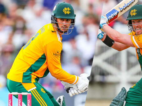 Alex Hales Tom Moores