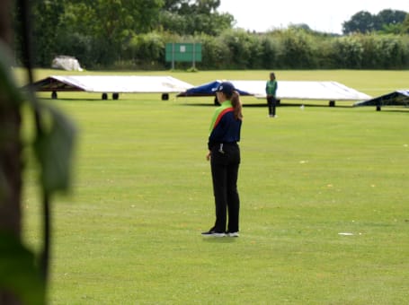 Amy Coyne female umpiring