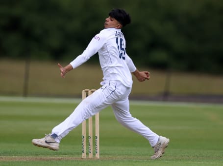 Farhan Ahmed for England U19s