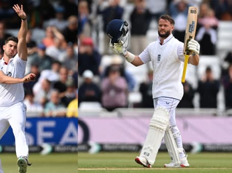 Josh Tongue Ben Duckett Test