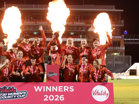 County Cup Win celebrations