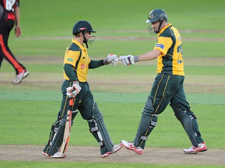 David Hussey and James Taylor