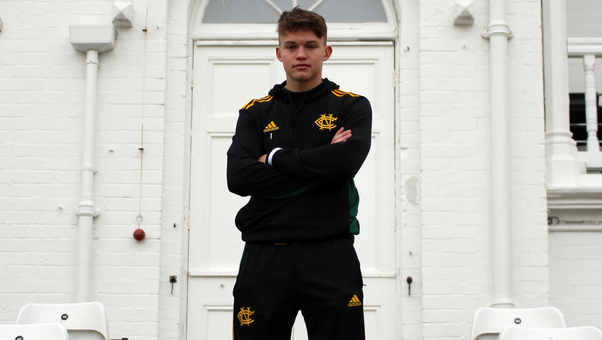 NCCC News : GREEN AND GOLDEN DAYS: DANE UNFAZED BY FIRST-CLASS DEBUT