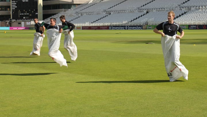 sack race