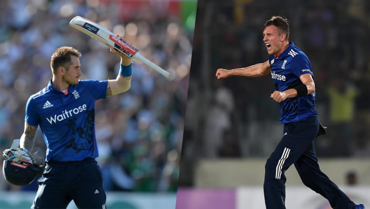 Jake Ball, Alex Hales