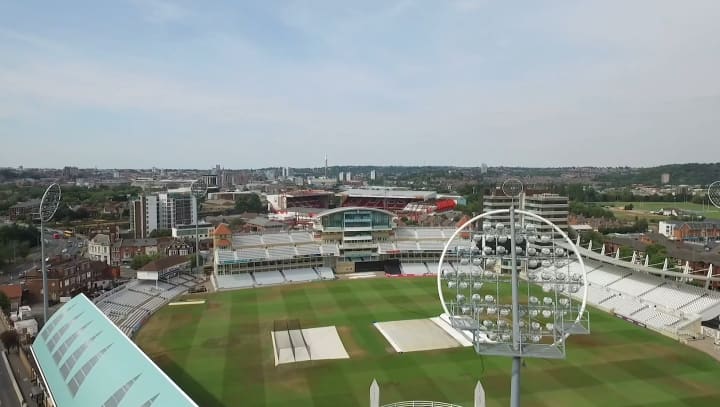 Trent Bridge drone